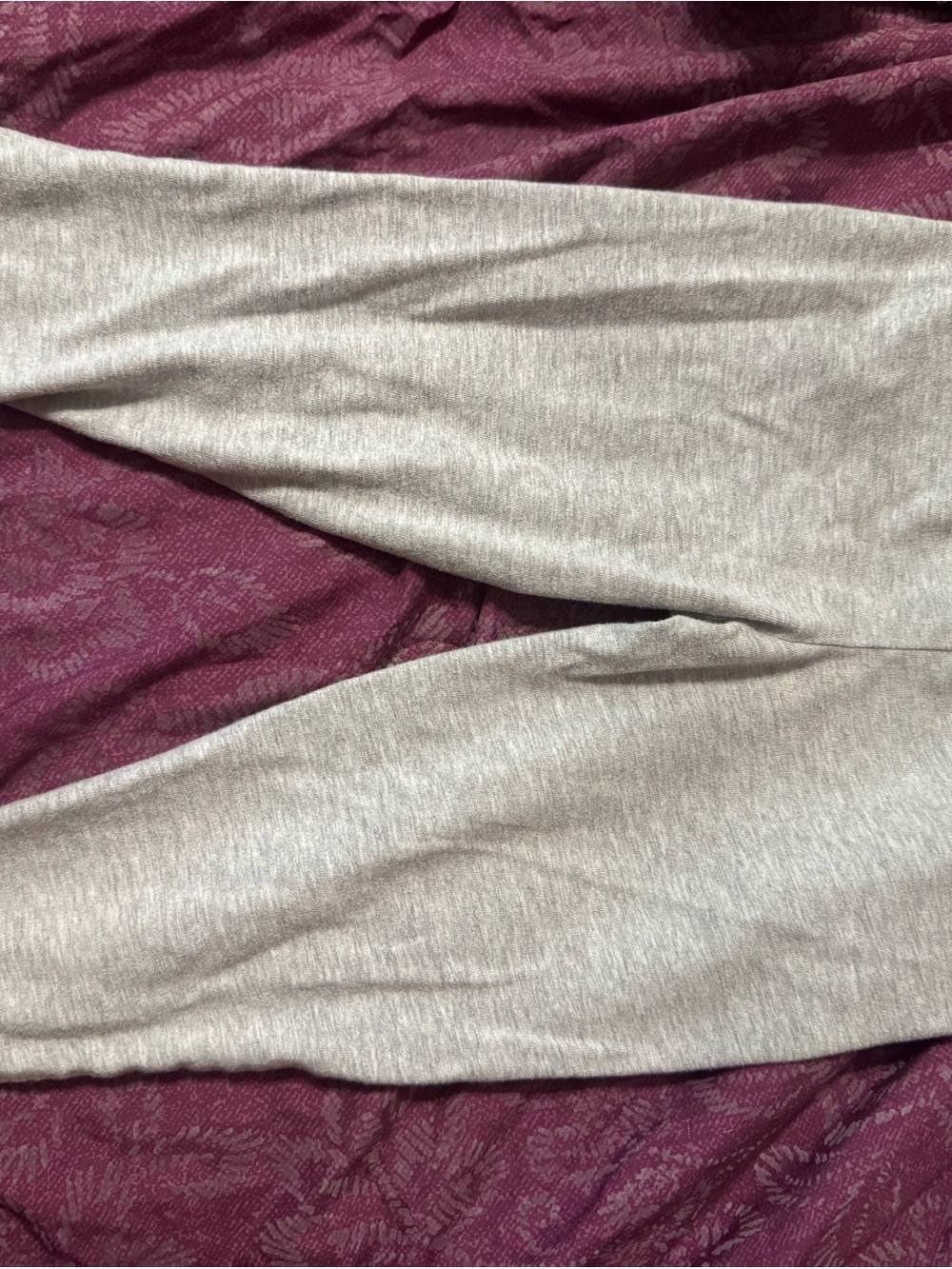 Kids Light Gray Cozy Jogger Pants